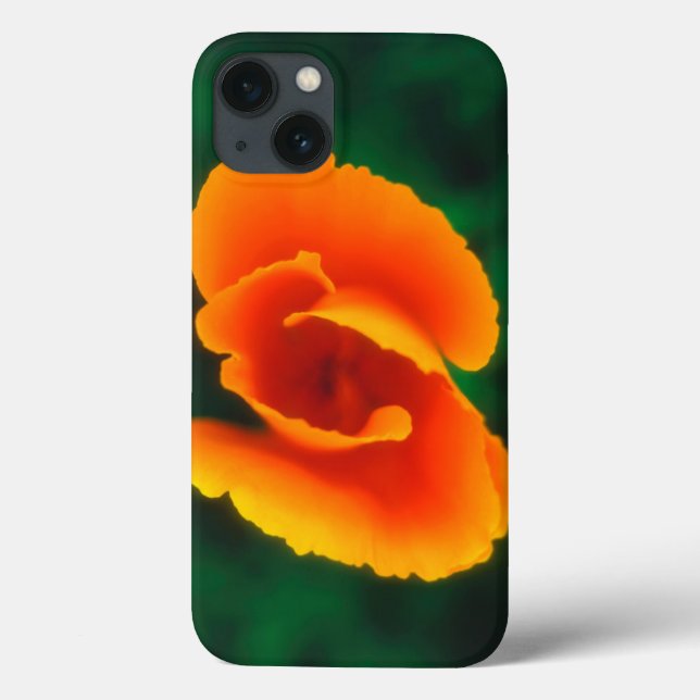 California Poppy Case-Mate iPhone Case (Back)