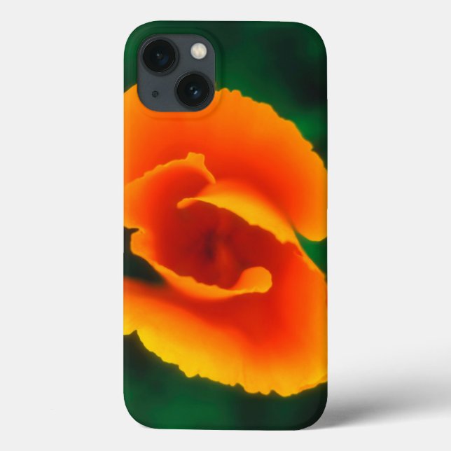 California Poppy Case-Mate iPhone Case (Back)