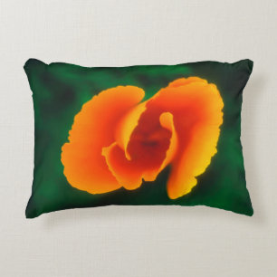 California Poppy Decorative Cushion