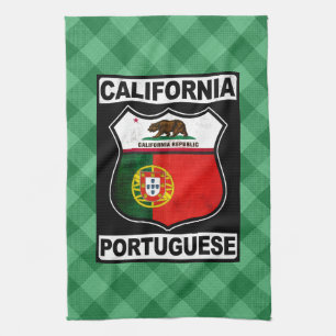 California Portuguese American Tea Towels