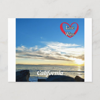 California Post Card Valentines Day