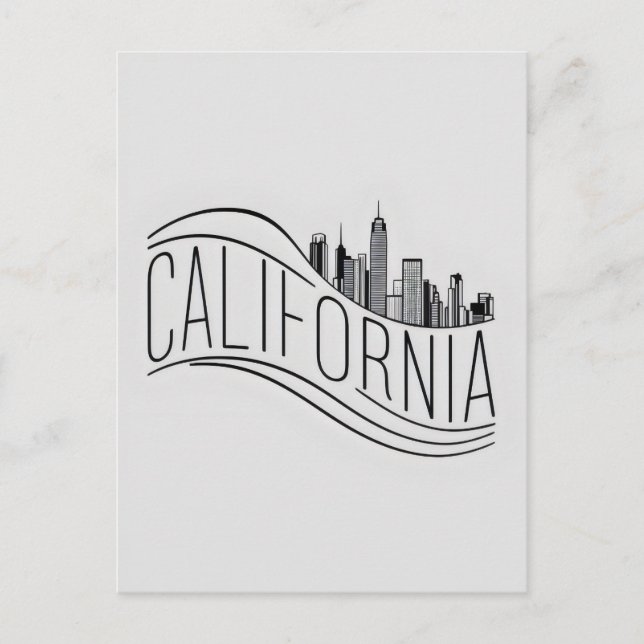 California postcard (Front)