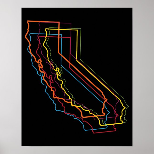 california pride blur poster (Front)