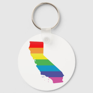 california pride. key ring