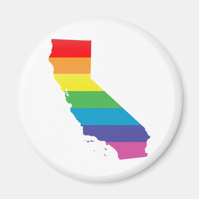 california pride. magnet (Front)