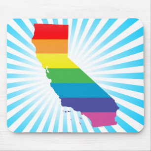 california pride. mouse pad