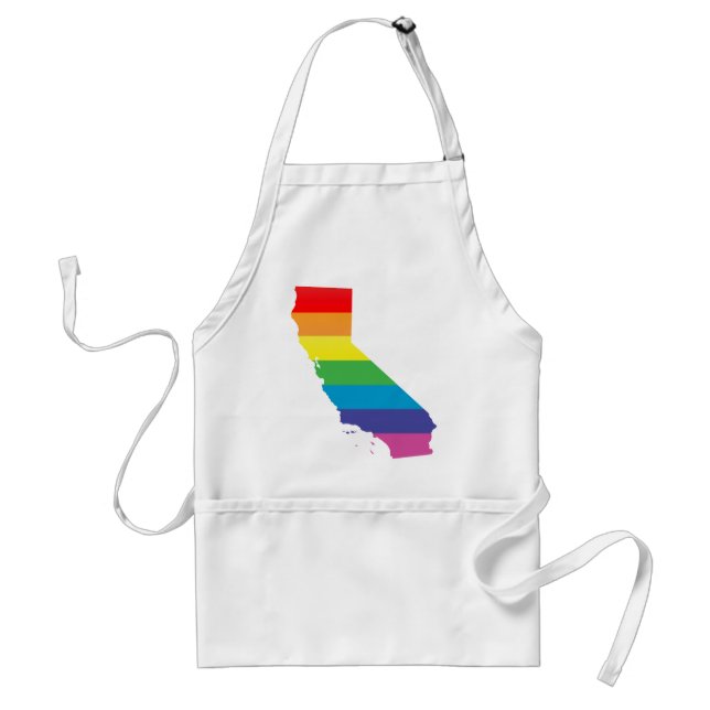 california pride. standard apron (Front)