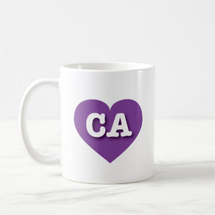California Purple Heart - I love CA Coffee Mug