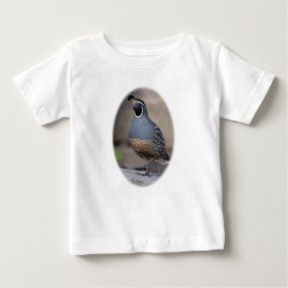 California Quail Baby T-Shirt