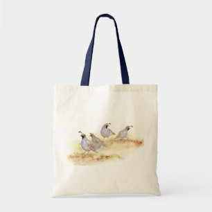 California Quail, Birds, Nature, Wildlife, Tote Bag