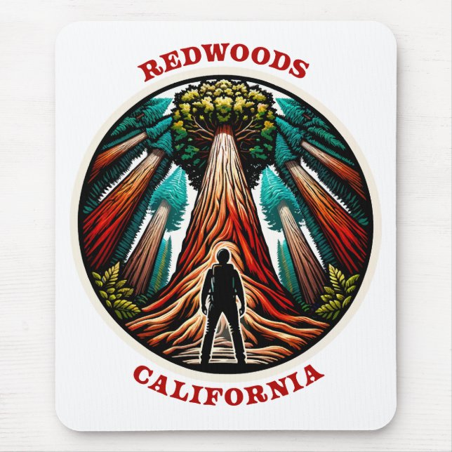 California Redwoods Mouse Pad (Front)