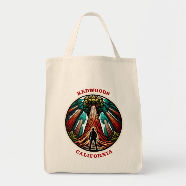 California Redwoods Tote Bag (Front)