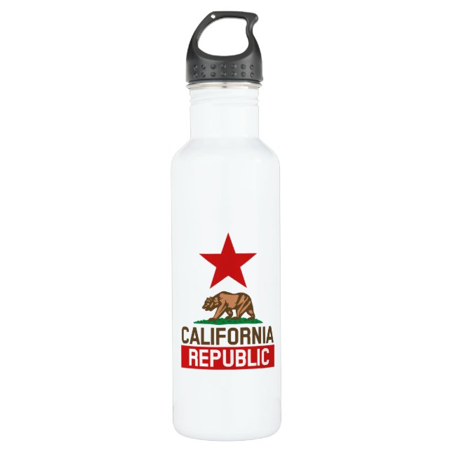 California Republic 710 Ml Water Bottle (Front)