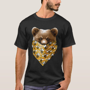 California Republic Bear Bandanna Honey Bee Beekee T-Shirt