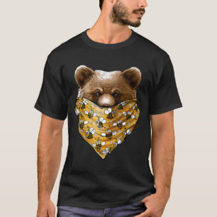 California Republic Bear Bandanna Honey Bee Beekee T-Shirt