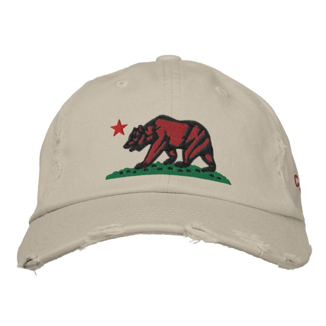 CALIFORNIA REPUBLIC BEAR Essentials Cap (Front)