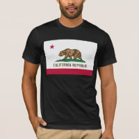 California Republic Bear Flag: Cali Golden State