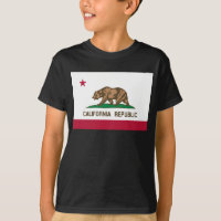 California Republic Bear Flag: Cali Golden State
