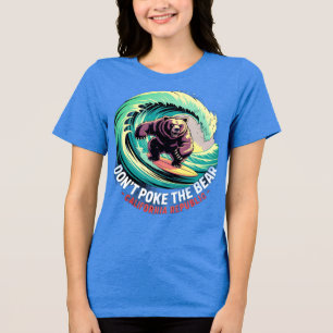 California Republic Bear Graphic Shirt for Women