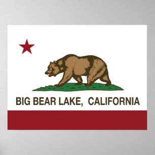 California Republic Big Bear Lake Poster