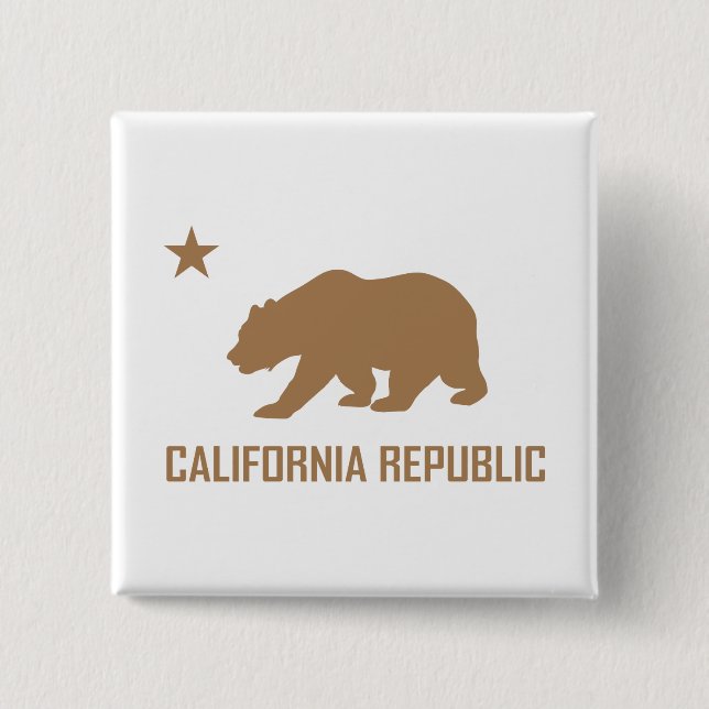 California Republic Button (Front)