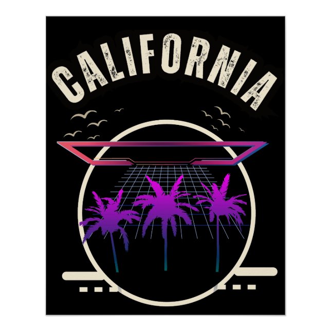 California Republic Cali Flag Socal Norcal Cencal Poster (Front)