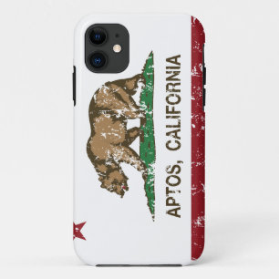 California REpublic Flag Aptos iPhone 11 Case