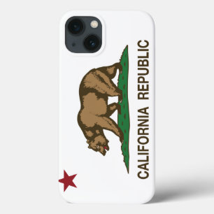 California Republic Flag iPhone 13 Case