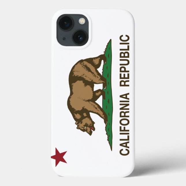 California Republic Flag Case-Mate iPhone Case (Back)