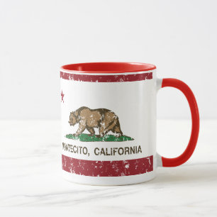 California Republic Flag Montecito Mug
