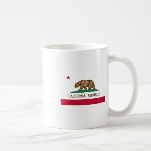 California Republic Flag Patriotic State Travel Us Coffee Mug