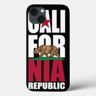 California Republic Flag Stacker iPhone 13 Case