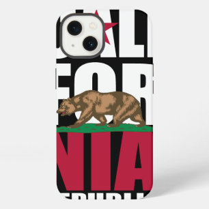 California Republic Flag Stacker iPhone Case