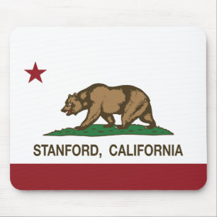 California Republic Flag Stanford Mouse Pad