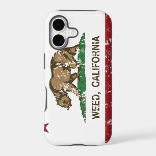 California Republic Flag Weed