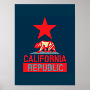 California  Republic Hope Poster