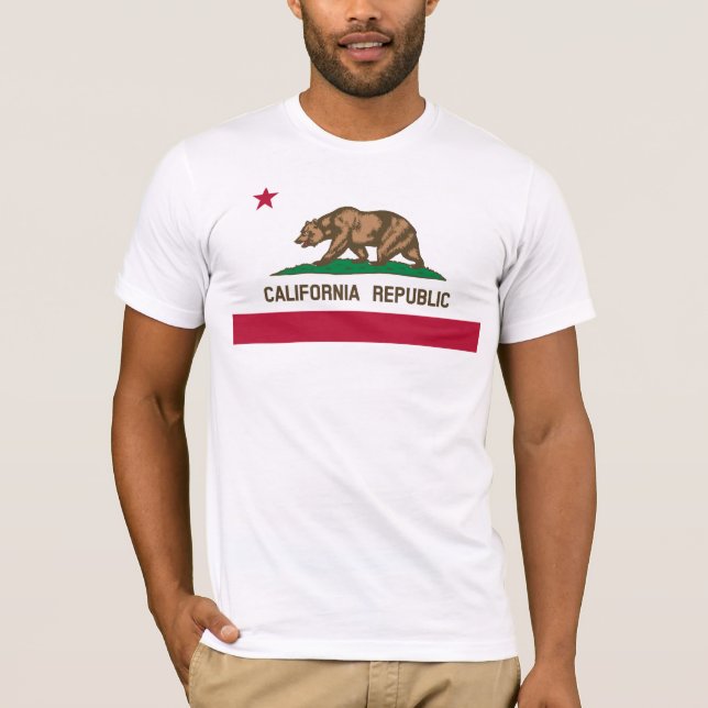 California Republic Men's T-Shirt (Front)