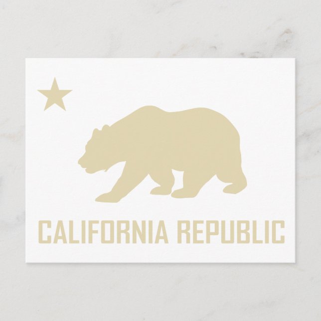 California Republic Postcard (Front)