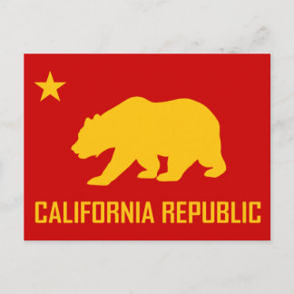 California Republic Postcard