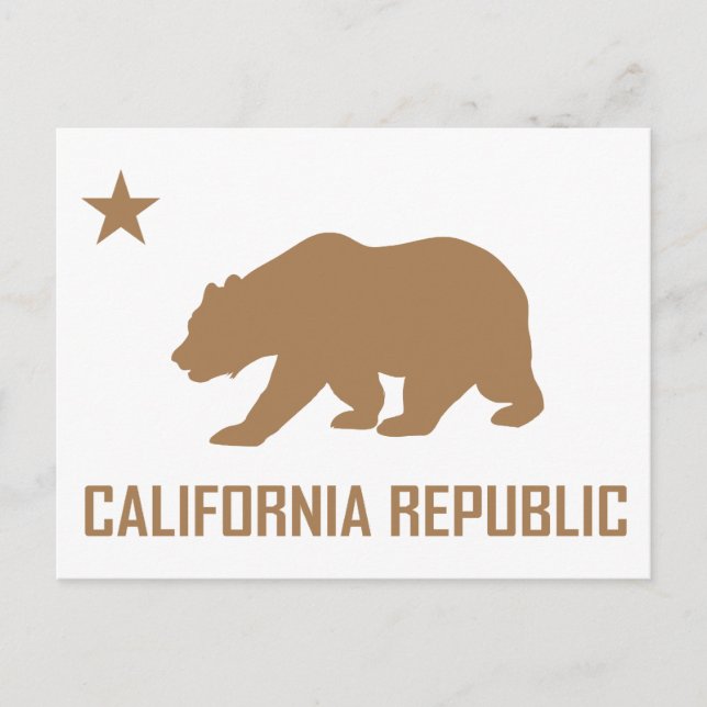 California Republic Postcard (Front)