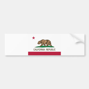 California Republic (State Flag) Bumper Sticker
