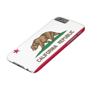 California Republic State Flag Barely There iPhone 6 Case