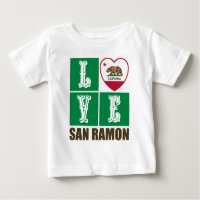 California Republic State Flag Heart San Ramon