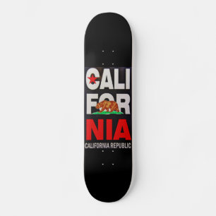 California Republic State Flag Skateboard