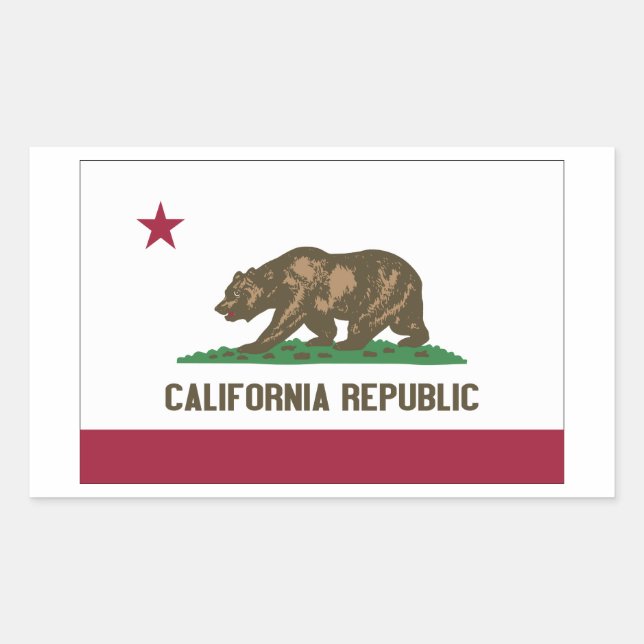 California Republic Sticker (Front)