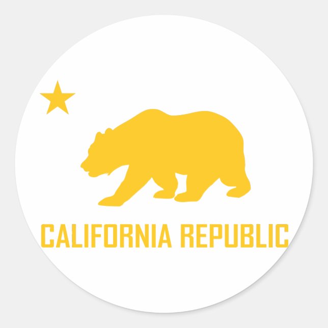 California Republic Sticker (Front)
