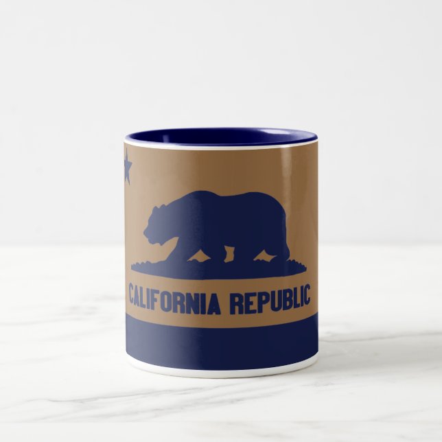California Republic Two-Tone Coffee Mug (Center)