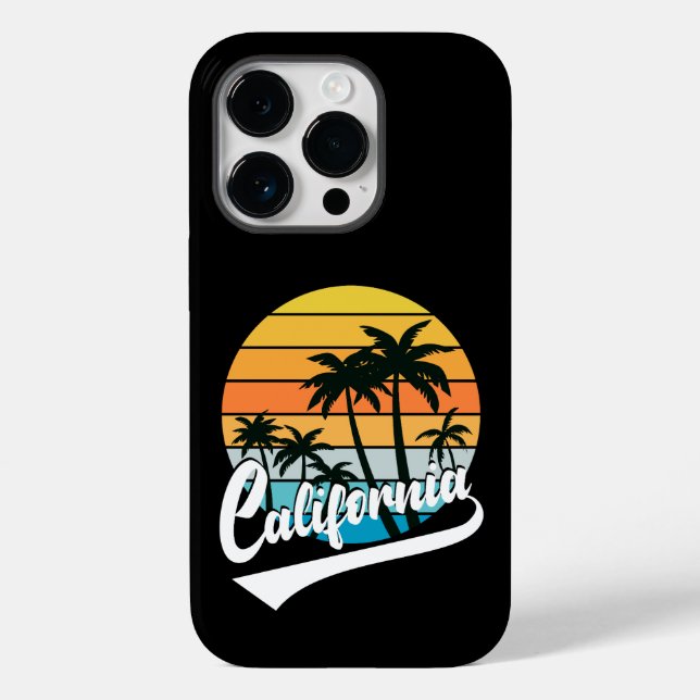 California Retro  Case-Mate iPhone 14 Pro Case (Back)