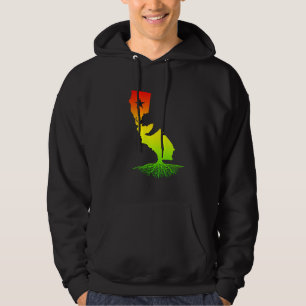 California Roots (Rasta surfer colours) Hoodie