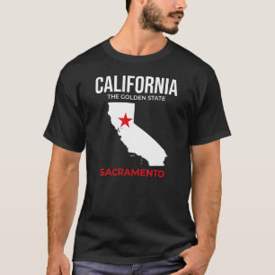 California, Sacramento – The Golden State, USA T-Shirt